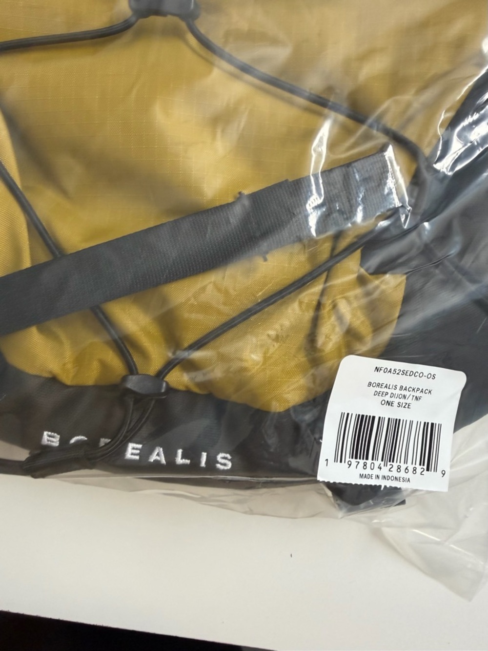 The North Face Borealis Backpack Organization Travel Hiking School Green Black - Picture 9 of 12